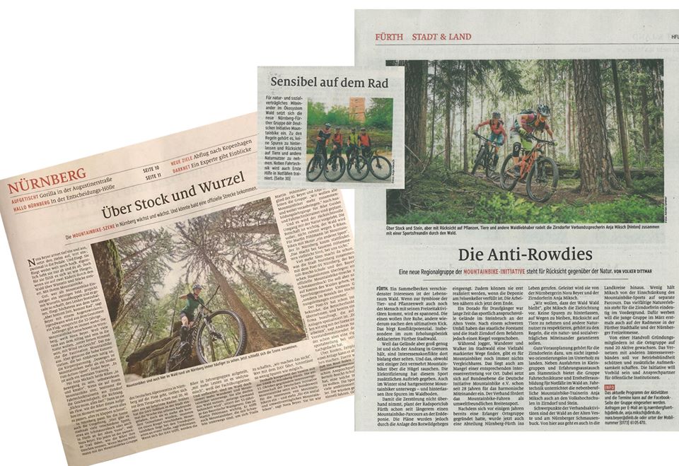 You are currently viewing „Die Anti-Rowdies“ – Die DIMB IG Nürnberg-Fürth erneut in der Zeitung!
