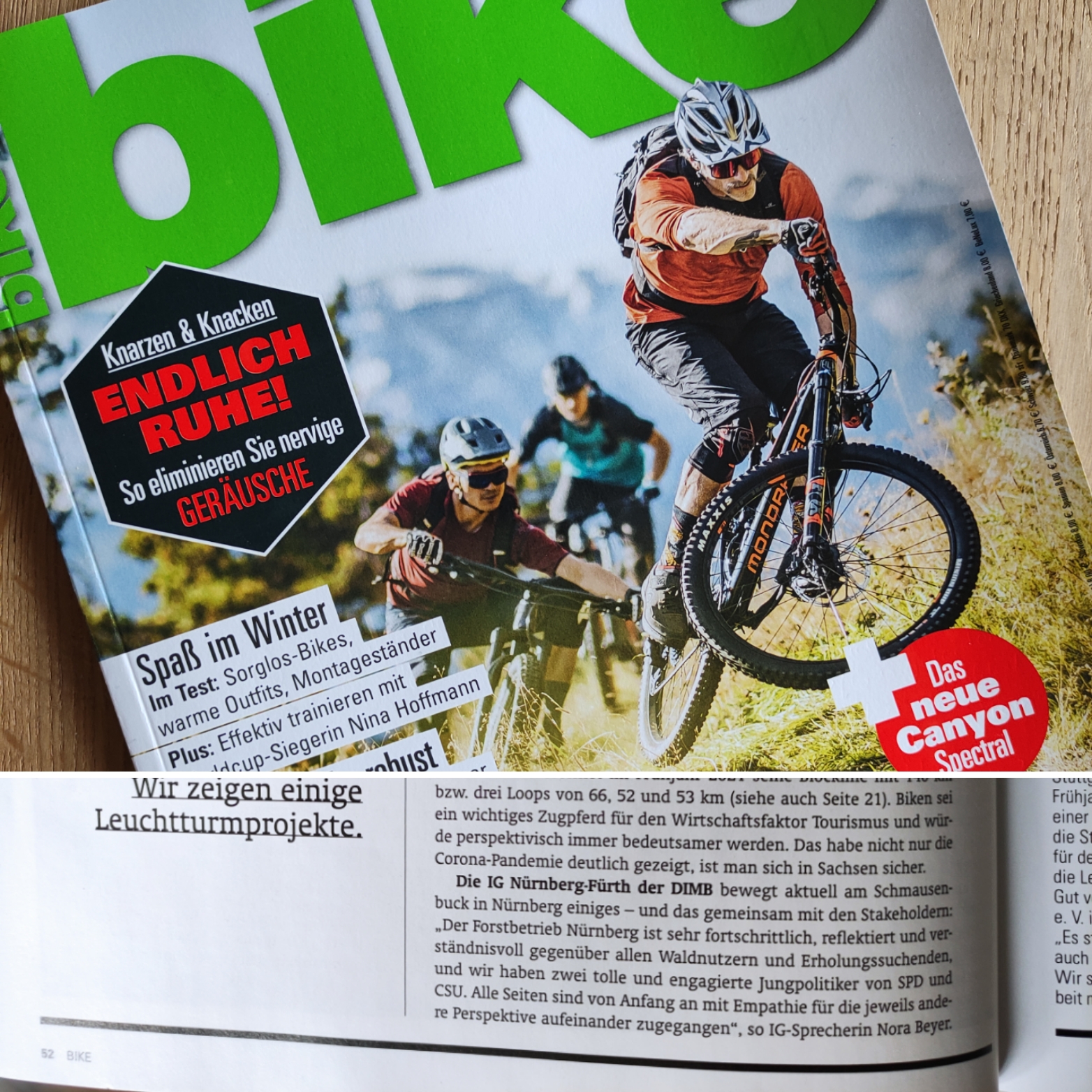 Read more about the article Wir in der BIKE