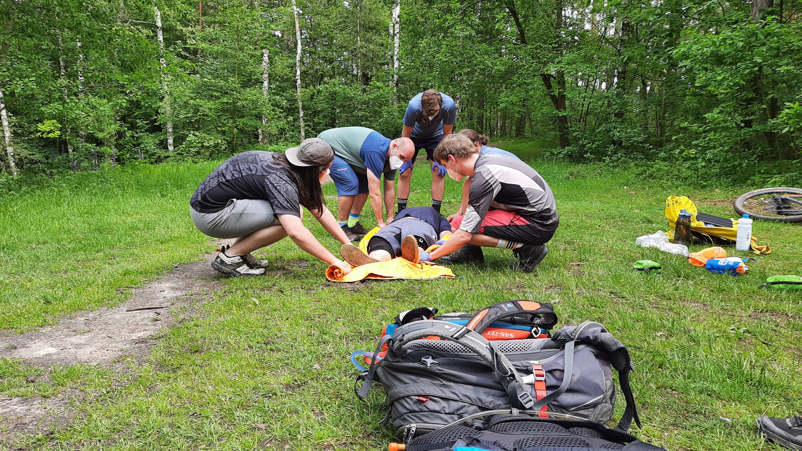 Read more about the article Unser Outdoor-Erste-Hilfe-Kurs in Fürth