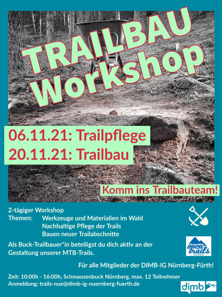 Read more about the article Workshop Trailbau/Trailpflege!